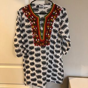 Thailand 💯 % cotton V-neck blouse 👚